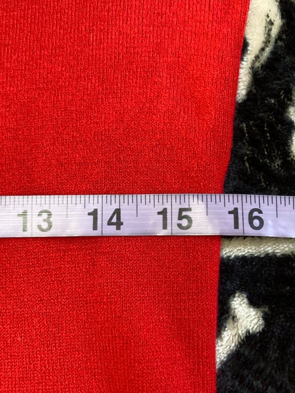 TABI Red thin knit v-neck sweater w/ adjustable neck tie pieces XS SMALL MEDIUM - Picture 10 of 16
